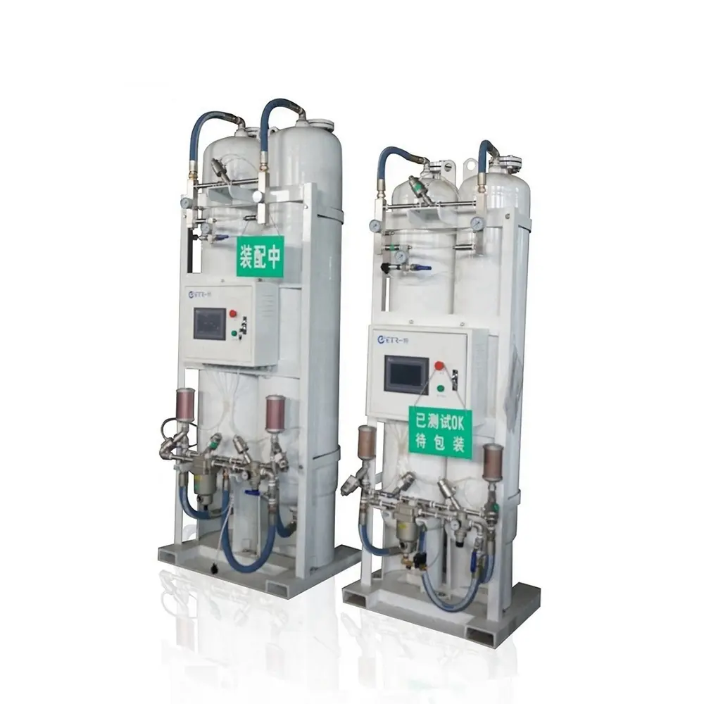 Equipo generador de oxígeno con tecnología de Adsorción Oscilante de presión