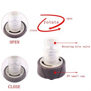 Muestra Gratis: Botella de Agua Plegable de TPU de 250ml, 350ml, 500ml con Válvula de Mordida Giratoria y Plegable para Correr - Product Image 2
