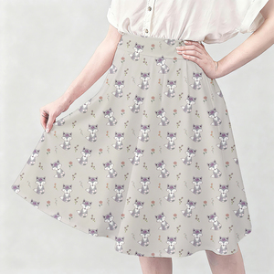 맞춤 만화 다람쥐 디지털 프린팅 100% 면 니트 원단 친환경 면 원단 티셔츠 여성 드레스용 - Product Image 6