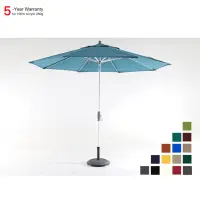 Поворотный коммерческий Высококачественный большой зонт для патио для наружной рекламы из алюминия