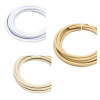 Cordon d'alimentation textile en coton tressé vintage avec prise UK/EU/CN en tissu tissé coloré Standard pour lampe de table