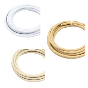 Cổ Điển Bện Dây Điện Bông Dệt Dây Điện Với Màu Dệt Vải Anh/EU/Cn Cắm Tiêu Chuẩn Cho Đèn Bàn - Product Image 4