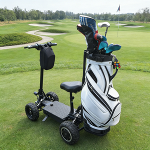 Trottinette pliable super puissante à 4 roues, chariot de golf léger, chariot de mobilité OT1, trottinette 9 pouces/11 pouces/13 pouces OT1 OT1 - Product Image 2