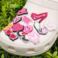 Breloques en PVC pour sabots, breloques pour baskets, boucles pour lacets, accessoires de chaussures 2,5-3,5 cm