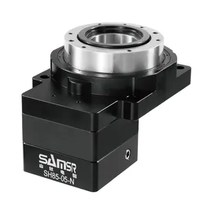 Samsr ad alta precisione nema 23 57mm step motor 85mm riduttore rapporto 5 cambio planetario piattaforma rotante cava