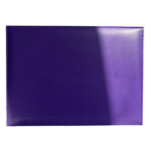 Échantillon <span class=keywords><strong>gratuit</strong></span> de couverture de <span class=keywords><strong>diplôme</strong></span> en cuir PU violet personnalisé A4/8.5*11 pouces - Product Image 2