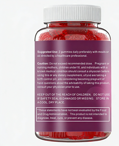 Gummies OEM à Marque Blanche pour l'Équilibre Hormonal Féminin, Bonbons à Base <span class=keywords><strong>de</strong></span> Plantes pour les Troubles Menstruels et la Ménopause, Compléments Alimentaires pour Femmes - Product Image 2