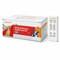 Kit de test rapide combiné antigénique pour le dépistage des virus canins à haute sensibilité : Distemper Canin et Parvovirus (CDV CPV Ag)