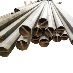 Postes de luz de acero para iluminación LED para exteriores, columna <span class=keywords><strong>tubular</strong></span> de metal HDG con acabado galvanizado en caliente - Product Image 1