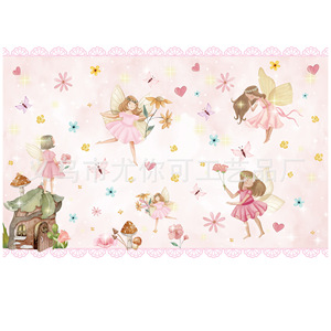 Holiday Backdrop Cloth 100x150cm Digital Printing Polyester Rectangle For Valentine's Day Easter Party Decorations - Product Image 3