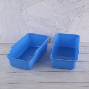 Medical Plastic <b>Storage</b> <b>Basket</b> <b>Rectangle</b> With Handle For Kitchen Refrigerator Household Use - Product Image 1