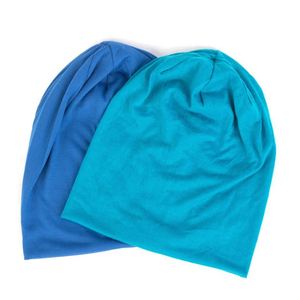 Fashion Women Men Stylish Thin Hip-hop Soft Cotton Stretch Knit Slouchy <b>Beanie</b> <b>Hat</b> Cap Lightweight Running <b>Hats</b> Promotion Gift - Product Image 2