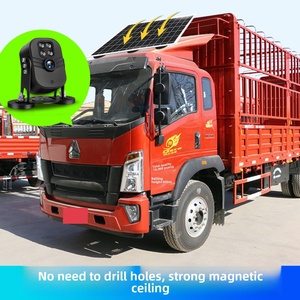 Geniuspy mới aov 4G năng lượng mặt trời Powered Camera an ninh 2MP 1080p được xây dựng trong còi báo động mic tầm nhìn ban đêm nhà xe ai phát hiện CMOS cảm biến - Product Image 4