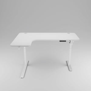 مكتب على شكل حرف L، مكتب حاسوب، مكتب سوداء للألعاب، قاعدة عمل كهربائية، مكتب منزلي - Product Image 4