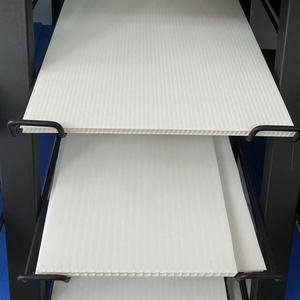 Panneau en nid d'abeille en plastique mince personnalisé de 3mm 4mm <span class=keywords><strong>Plaque</strong></span> en PP à noyau en nid d'abeille Feuille de plastique ondulée pour le festival - Product Image 5