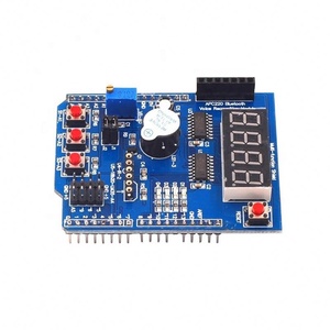 ชุดบอร์ดเสริมอเนกประสงค์สำหรับการเรียนรู้ด้วย Arduino LENARDO Mega 2560 Shield - Product Image 1