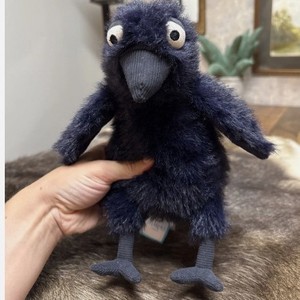 Peluche Corbeau Noir Créatif Ultra Doux en Coton PP, Jouet Animal Mignon pour Machines à Pinces, Hauteur 31-50cm, pour Enfants de 4-6 Ans, en Boîtes - Product Image 3