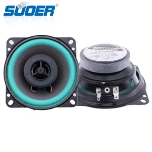 Suoer serie 4 pulgadas 5 pulgadas 6 pulgadas altavoz de coche 12V altavoces de coche de audio con tweeter