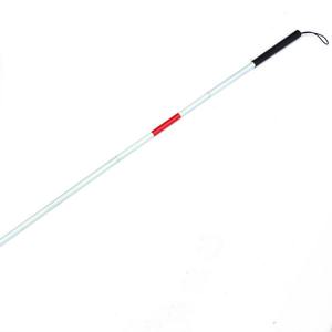 Bastón Plegable Telescópico de Aleación de Aluminio Blanco, Ligero y Ajustable para Personas con Discapacidad Visual - Product Image 4