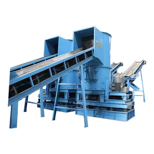 Cross Flow Vertical Shredder E Waste Refrigerator Washing Machine Recycling Equipment