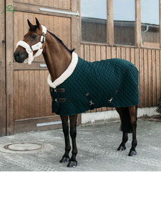 Manta Premium para <span class=keywords><strong>Caballos</strong></span>, <span class=keywords><strong>de</strong></span> Lana, Absorbente <span class=keywords><strong>de</strong></span> Sudor, para Mayor Comodidad y Calor - Product Image 3