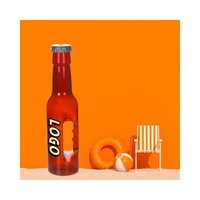 Bouteilles de bière en plastique durables personnalisées de 40 oz, verres de style classique, logo personnalisable, couleur personnalisable, marque LINKOR, boissons pour hôtels