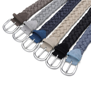 <span class=keywords><strong>Ceinture</strong></span> en <span class=keywords><strong>corde</strong></span> de cire vintage classique pour <span class=keywords><strong>homme</strong></span> <span class=keywords><strong>Ceinture</strong></span> <span class=keywords><strong>tressée</strong></span> avec boucle à ardillon pour vêtements décontractés Accessoire vestimentaire à la mode - Product Image 4