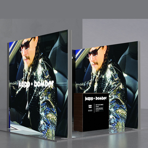 Equipo de exhibición portátil de alta calidad y montaje rápido para ferias comerciales, stand con caja de luz SEG. - Product Image 1