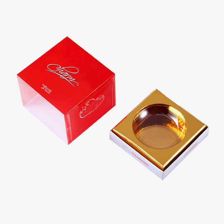 Custom Paper Package Box Boxes With Blister Insert for Skin Care Makeup Body Butter Beauty Products Packaging