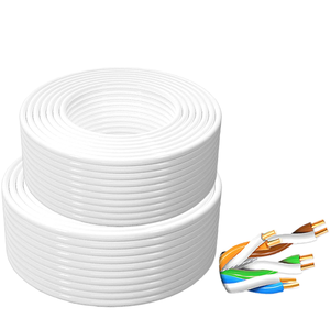 Yüksek hızlı Cat5e bakır LAN ağ kablosu kedi <span class=keywords><strong>5e</strong></span> UTP <span class=keywords><strong>STP</strong></span> FTP 24AWG RJ45 konnektör 8P8C <span class=keywords><strong>ROHS</strong></span> 1000ft 305m Ethernet kablosu - Product Image 1