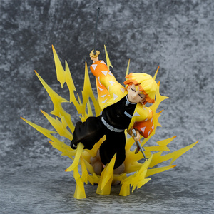 หุ่นแอ็กชัน kimetsu NO yaiba Agatsuma zenitsu 3D PVC โมเดลสะสมตัวการ์ตูนสไตล์ของเล่น - Product Image 2