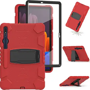 Kids Full Body Shockproof Tablet Cover with built in Kickstand for Samsung Galaxy Tab S7 Plus 12.4 inch T970 T976