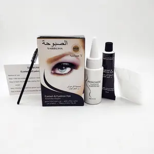 Wholesale Brow And Lash Tint Supplies Henna Eyebrow Dye Tint Eyelashes Custom Lanel Brow Tint Kit