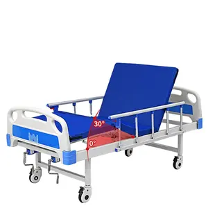 Hot New Simple Design ABS Head Economy Cheap Manual 2 Crank Best Clinic Electric Comfortable Furniture Medical Hospital Beds