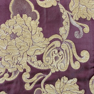 MOQ 1yd Fast Ship Factory Direct Luxury Damasco Jacquard Tejido Chenille Tapicería Sofá y Cortina Tela para la decoración del hogar - Product Image 1