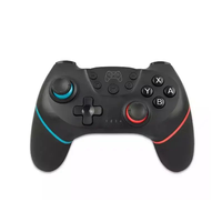 Manette de jeu sans fil BT pour Pro avec moteur de vibration - Contrôleur de joystick pour jeux Android/PC