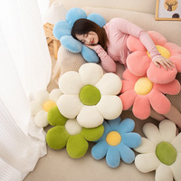 Le plus populaire PP rempli Super doux canapé fleur jeter oreiller tournesol marguerite coussin chambre décor pour soulager le Stress