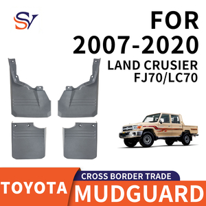 Guardabarros para TOYOTA LAND CRUISER FJ70/LC70 Serie 79 2007-2020, Material PP, para Camioneta, 4 Piezas - Product Image 4