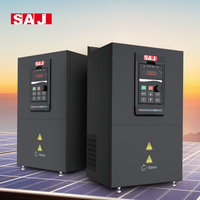 Convertisseur de fréquence triphasé SAJ PDS33-4T037 pour pompe solaire 37 kW |   Variateur MPPT haute efficacité pour système d'eau photovoltaïque