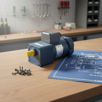 Prise de vue réelle garantit des produits authentiques Contrôle industriel Moteur monophasé 5RK40GN-C 220V 120W 1350 tr/min Garantie d'un an