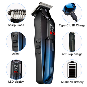 Chuyên Nghiệp Tóc Cho Clipper Lưỡ<span class=keywords><strong>i</strong></span> Thép Không Gỉ Máy Mớ<span class=keywords><strong>i</strong></span> Pin Lithium USB Đ<span class=keywords><strong>i</strong></span>ện Tóc Tông Đơ Hộ Gia Đình Sử Dụng Tiếng Anh - Product Image 4