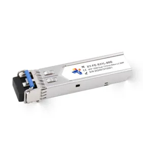 155M Dual 60km 1310nm LC DDM Transceptor óptico SMF Módulo SFP compatible con todas las marcas principales