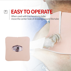 Alexer dukungan medis tracheostomi, untuk cedera luka busa berdandan untuk pasien - Product Image 6