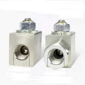 Aço inoxidável Conexões De Tubo De Compressão Conexões De Tubo Hidráulico Único Virola 4-Way Cruz/União/Tee/Cotovelo 3000-6000psi