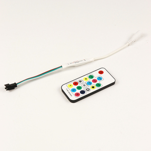 Controlador de Atenuación de Color Completo LED Pixel SP104E con Control Remoto de 17 Teclas DC 5-24V para Tira de Luz RGB Direccionable WS2811 WS2812B - Product Image 6
