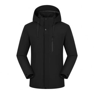 Promotional 3 in 1 Down Lining <b>Jackets</b> With Custom Logo Detachable Hood for Employees Team Building Sport Events - Product Image 1