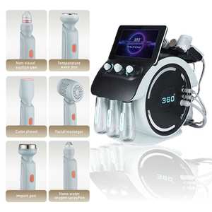 Meilleur 6 en 1 Hydra Beauty Facial Machine Portable H2O2 Hydro <span class=keywords><strong>Aqua</strong></span> Peel Nettoyage Du Visage Hydrodermabrasion Facial Machine - Product Image 2