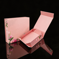 Caja de Regalo Magnética Plegable para Joyería, Cosméticos, Electrónicos, Ropa, Pelucas, Embalaje para Envío, Tamaño Personalizado, Logotipo, Venta al Por Mayor