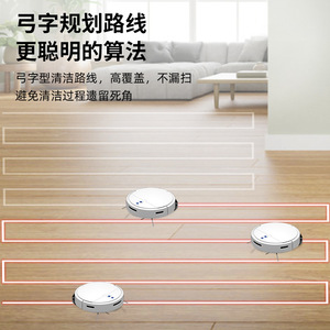 Robot de nettoyage intelligent transfrontalier auto-nettoyant D3 001 avec navigation gyroscopique, couverture de 120 à 150 m² - Product Image 1