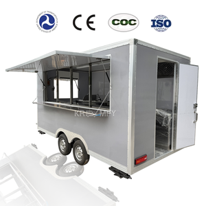 Certificado CE DOT para equipos comerciales de EE. UU., remolque de cocina móvil para camiones, quiosco de aperitivos, carrito de comida, estándar europeo - Product Image 2